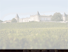 Tablet Screenshot of chateau-saint-georges.com